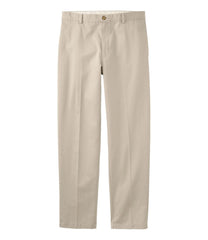 Classic Fit Men's Wrinkle-Free Double L® Chinos Plain Front