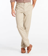 Classic Fit Men's Wrinkle-Free Double L® Chinos Plain Front