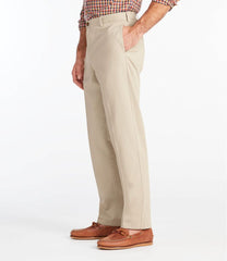 Classic Fit Men's Wrinkle-Free Double L® Chinos Plain Front