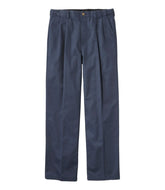 Natural Fit Men's Wrinkle-Free Double L® Chinos Pleated Hidden Comfort