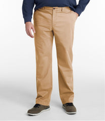 Straight Leg Men's Lakewashed® Stretch Khakis Standard Fit