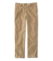 Plain Front Men's L.L.Bean Stretch Country Corduroy Pants Classic Fit
