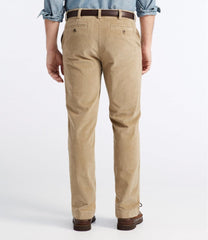 Plain Front Men's L.L.Bean Stretch Country Corduroy Pants Classic Fit