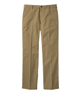 Standard Fit Plain Front Men's Wrinkle-Free Double L® Chinos