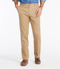 Plain Front Standard Fit Men's Wrinkle-Free Double L® Chinos