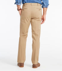Plain Front Standard Fit Men's Wrinkle-Free Double L® Chinos
