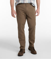 Classic Fit Tapered Leg Men's Signature Northwoods Slub Twill Pants