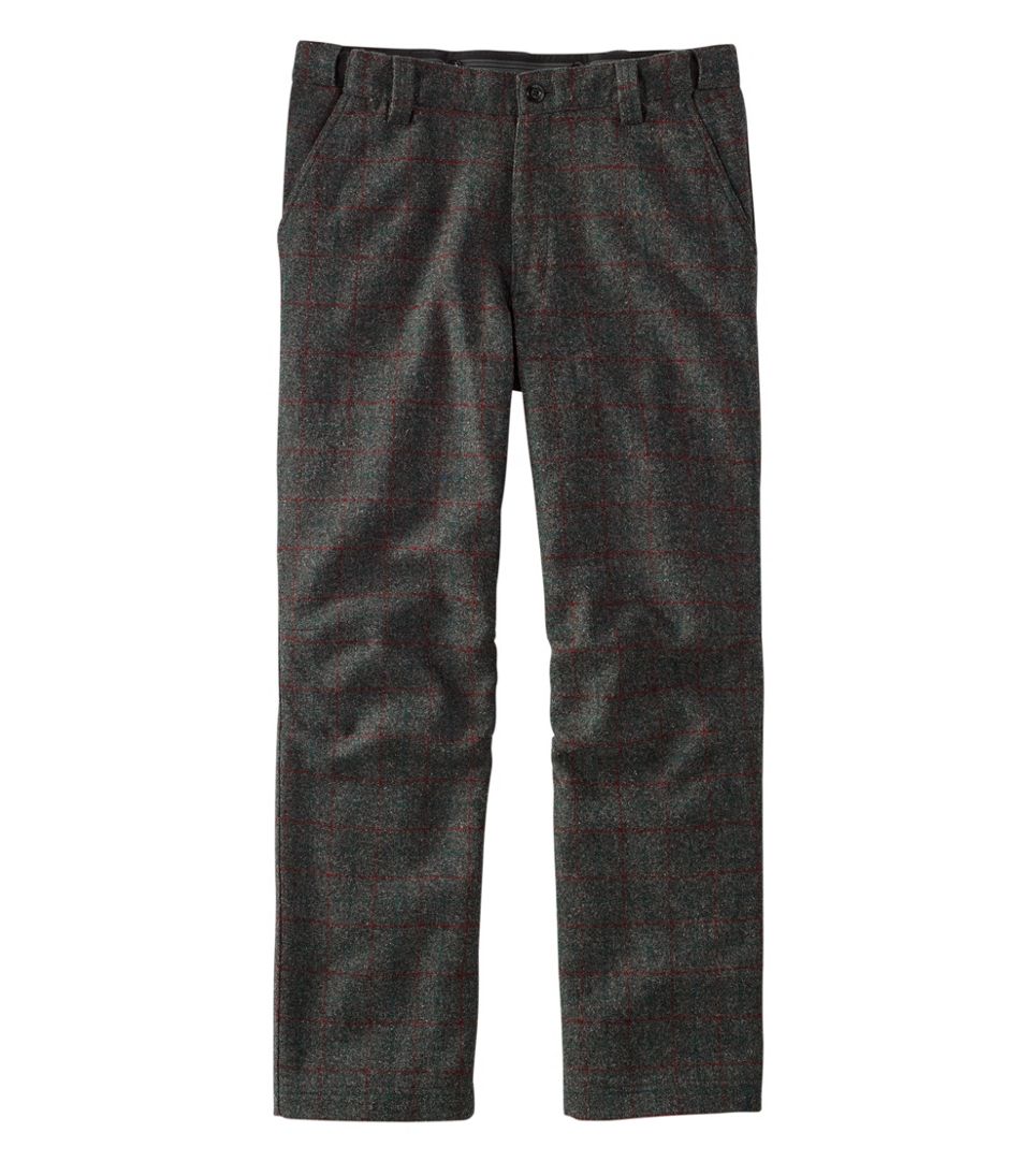 Men's Maine Guide Wool Pant Malone Plaid