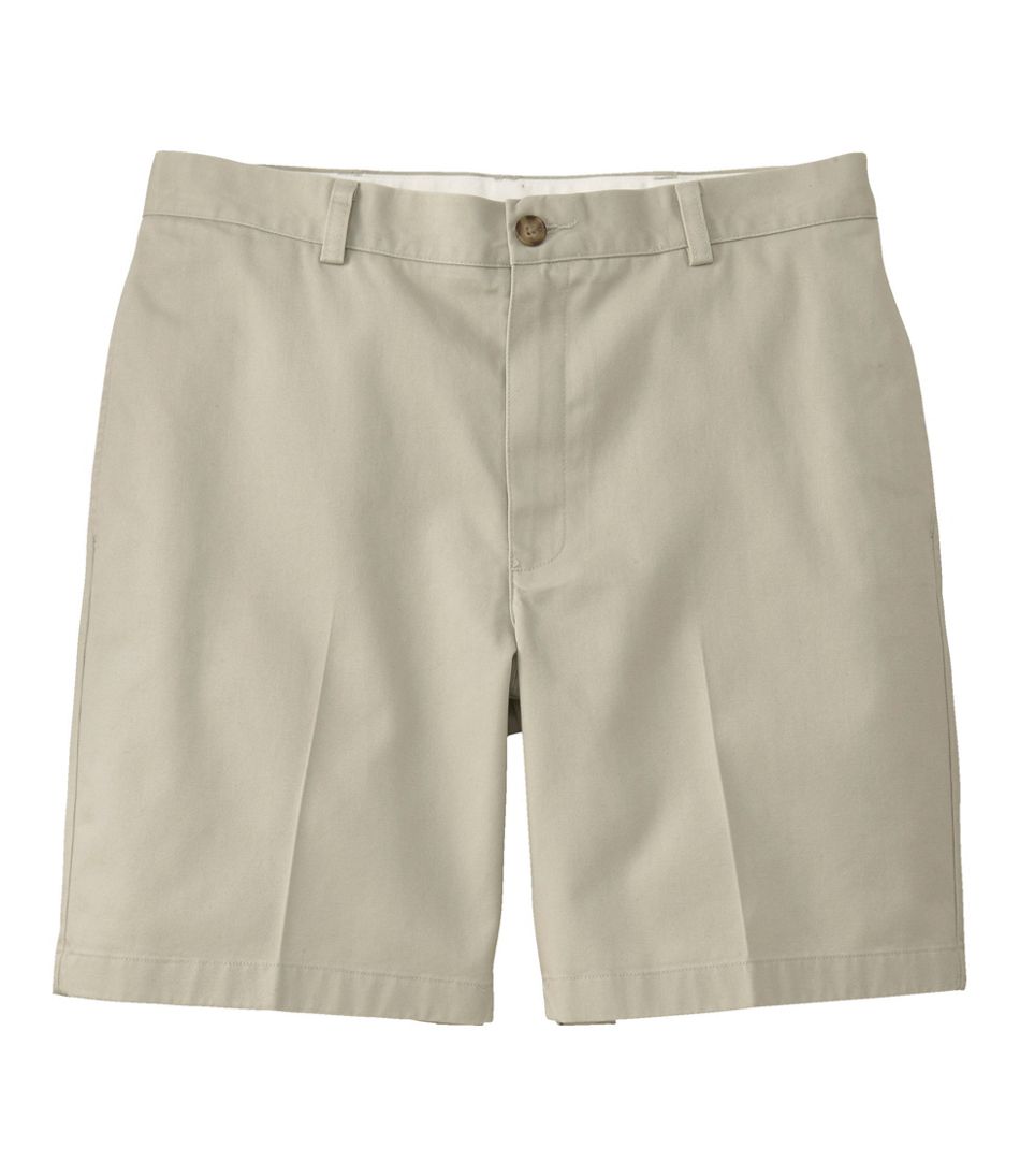 Classic Fit Men's Wrinkle-Free Double L® Chino Shorts 8"