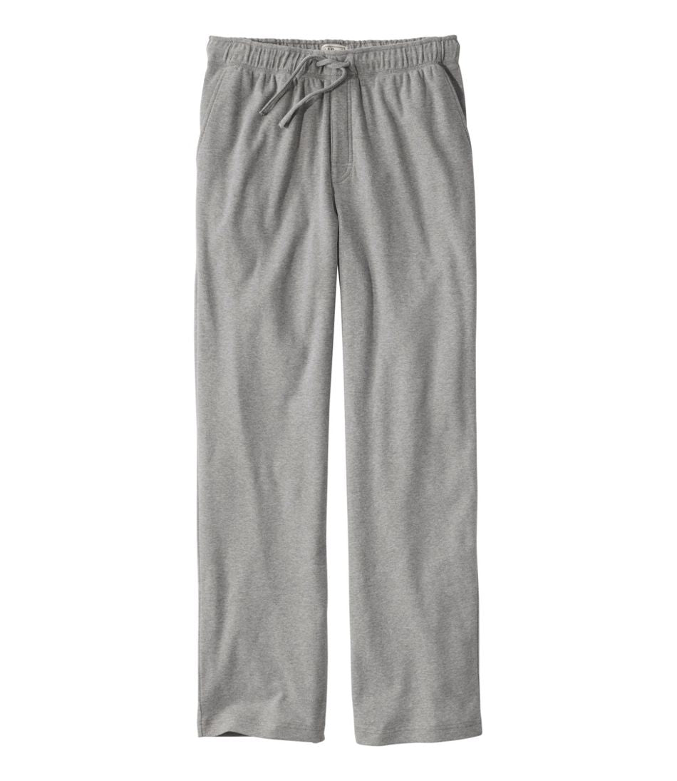Sleep Pants Men's Bean's Cotton Knit Pajamas