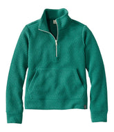 Glow-in-the-Dark Quarter-Zip Kids' Ridgeknit Pullover