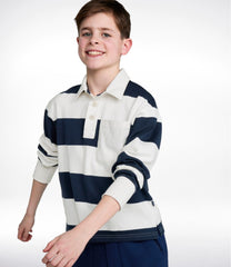 Kids' Striped Rugby Shirt