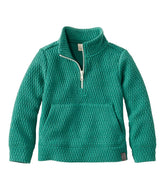 Glow-in-the-Dark Quarter-Zip Toddlers' Ridgeknit Pullover