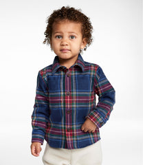 Toddlers' Scotch Plaid Flannel Shirt