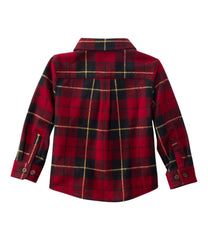 Toddlers' Scotch Plaid Flannel Shirt
