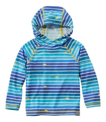 Toddlers' Everyday SunSmart® Hooded Tee Long-Sleeve Stripe