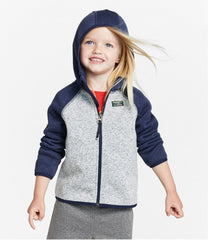 Infants' and Toddlers' L.L.Bean Sweater Fleece Hooded Colorblock