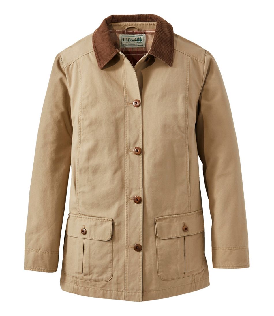 Flannel-Lined Women's Adirondack Barn Coat