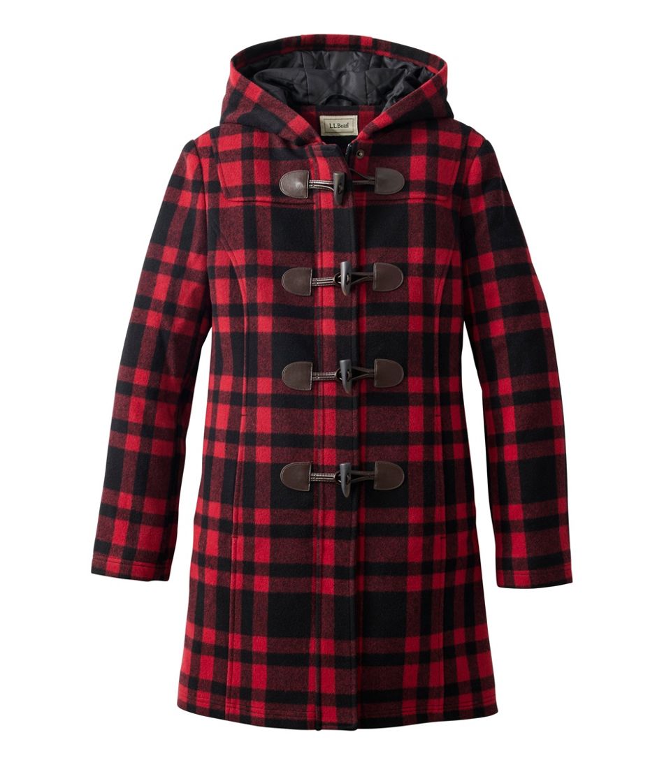 Pattern Women's Classic Lambswool Duffel Coat