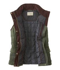 Women's L.L.Bean Upcountry Waxed Cotton Down Vest
