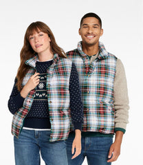 Adults' Bean's Trail Model Down Vest '82 Print