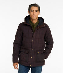 Men's Upcountry Waxed Down Hooded Jacket