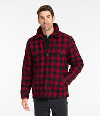 Men's Maine Guide Zip-Front Jac-Shirt with PrimaLoft Plaid