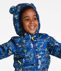 Infants' and Toddlers' Fleece-Lined Insulated Jacket Print