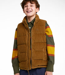 Kids' Bean's Down Corduroy Vest