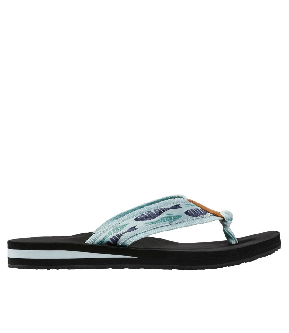 Women's Original Maine Isle Flip-Flops Motif