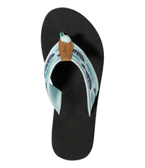 Women's Original Maine Isle Flip-Flops Motif