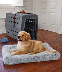 Plush Dog Crate Pad