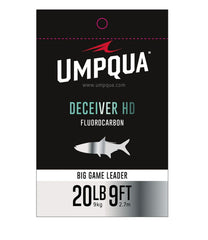 Umpqua Deceiver HD Big Game Fluorocarbon Leader 9'