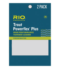 Rio Powerflex Plus 9' Tapered Leaders 2-Pack