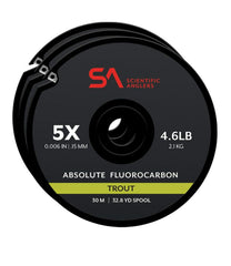 30 meter Scientific Anglers Absolute Fluorocarbon Tippet Pack