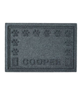 Personalized Recycled Waterhog Dog Placemat