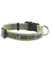 Reflective Personalized Pet Collar