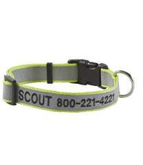Reflective Personalized Pet Collar