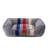 Cabin Stripe Dog Bed