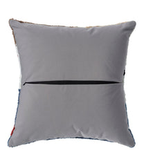 Dogs Skiing Indoor/Outdoor Hooked Pillow