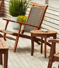 Eucalyptus Round Side Table