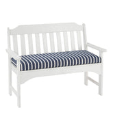 Stripe Casco Bay All-Weather Bench Cushion