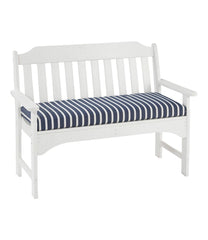 Stripe Casco Bay All-Weather Bench Cushion