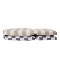 Buffalo Plaid Adirondack Chair Seat and Back Cushion