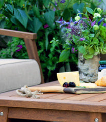 Eucalyptus 4-Piece Patio Set