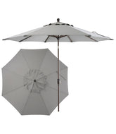 Push Button Weather-Resistant 9' Market Umbrella