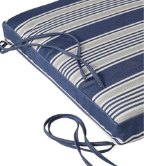 Stripe Casco Bay Adirondack Chair Seat Cushion