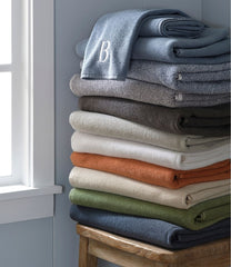 Organic Textured Cotton Towel Marled