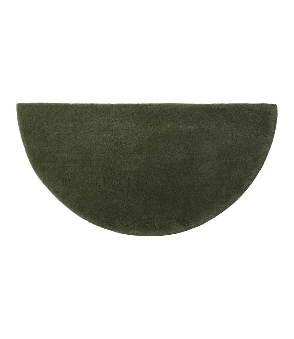 Wool Hearth Rug Crescent