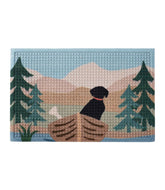 Printed Recycled Waterhog Doormat Row Boats